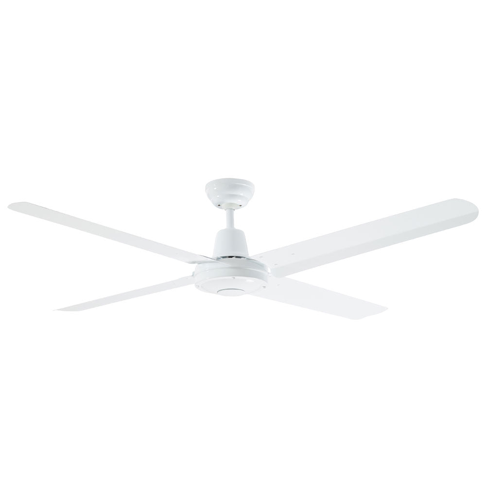 Precision 48" 4 Blade Ceiling Fan Only White